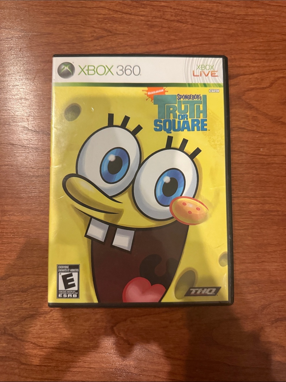 Xbox 360 Game Spongebob Truth or Square